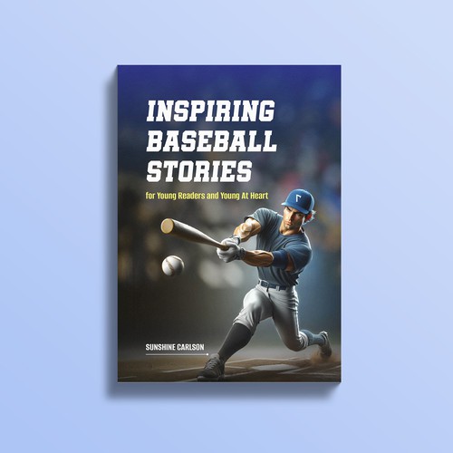 book cover "Inspiring Baseball Stories"