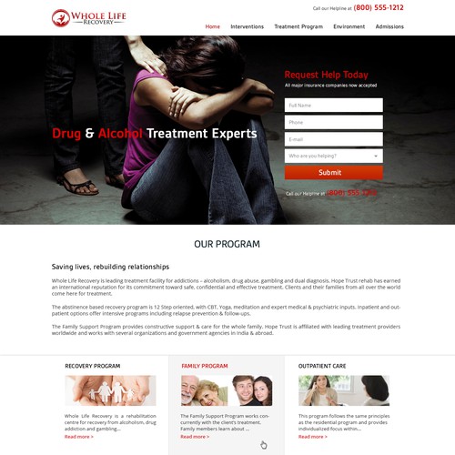 Drug and Alcohol Recovery Center (Website) - Guaranteed Winner