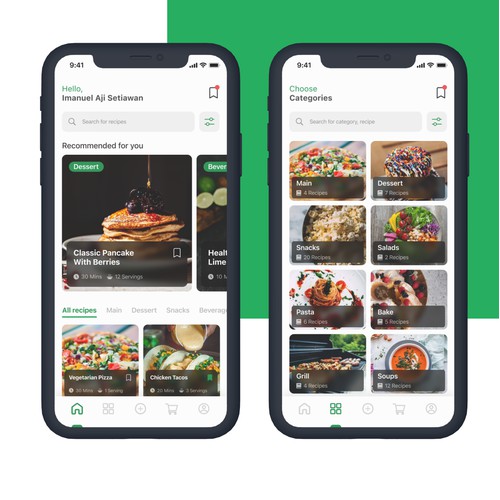 Recipe Apps Redesign