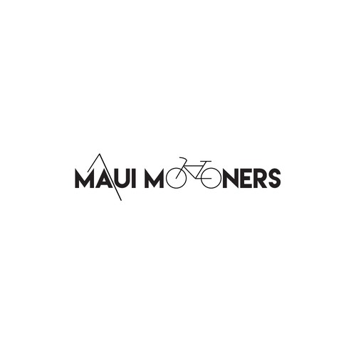 Logo concept for adventure tour company Maui Mooners