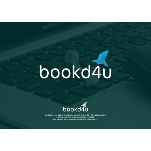 Create an attractive booking website logo