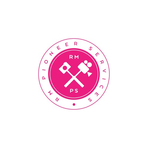 RM RM Pioneer Services Logo Design