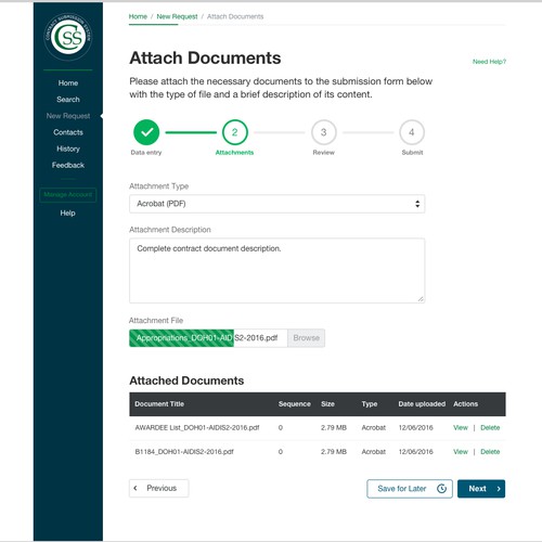 Graphic interface for intranet