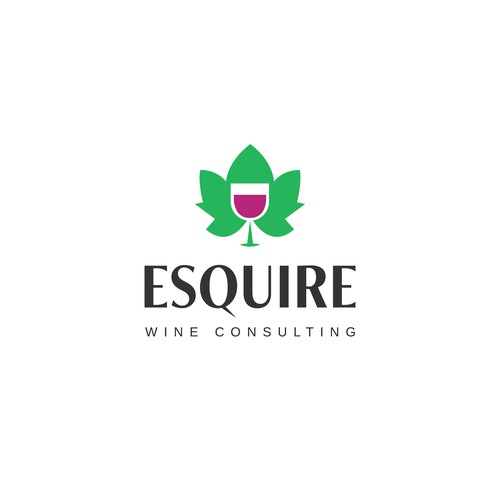 Logo for a Wine Consulting Company