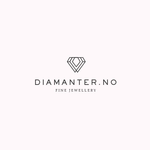 Minimal logo for diamond company