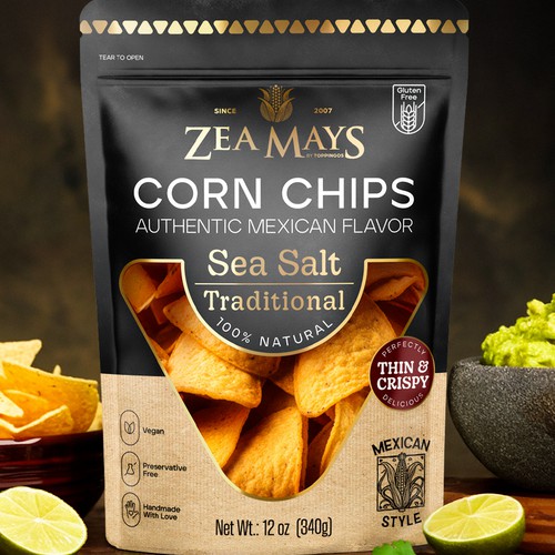 Zea Mays Corn Chips - Packaging Design