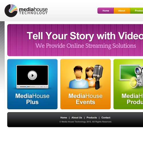 website design for Mediahouse