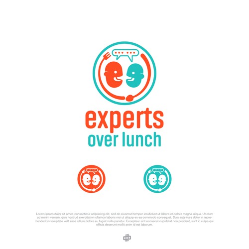 Logo Design Entri for Experts Over Lunch — Logo Revamp