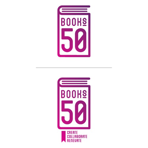 Create the next logo for Books50