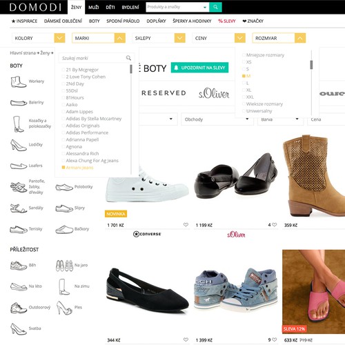 Domodi - Website Redesign Proposal