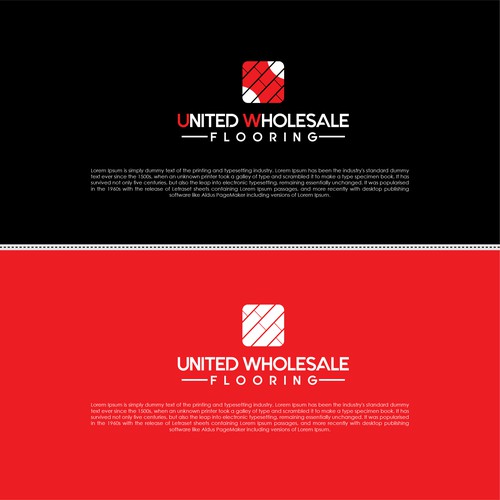 united wholesale flooring logo