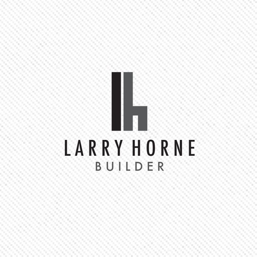 Larry Horne Builder needs a modern minimalist logo.