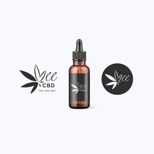 A modern CBD brand logo
