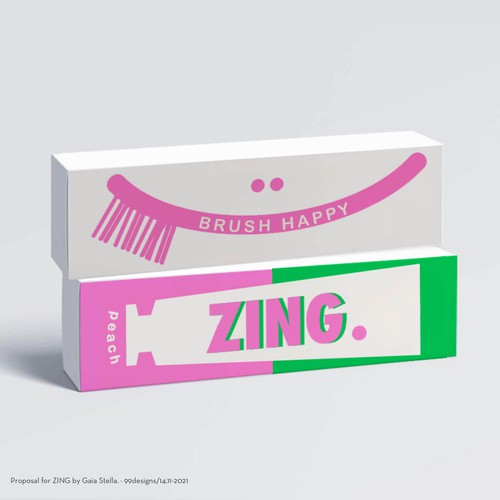 "Zing Toothpaste: Making toothpaste fun!"