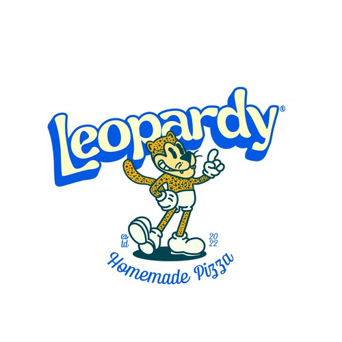 Leopardy- homemade pizza