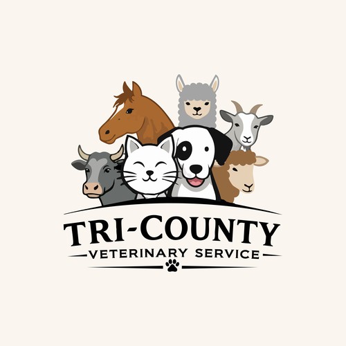 Tri-County Veterinary Service logo