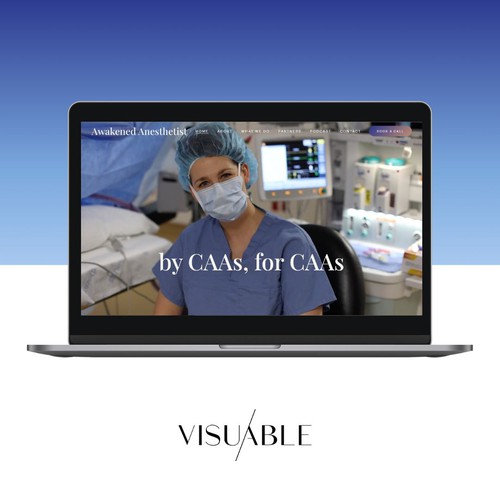 Squarespace Website for Medical Podcaster & Educator