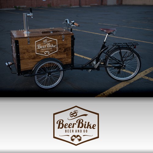 Vintage logo for Beer Bike vendor