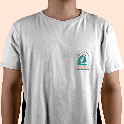 Simple print concept for boat lovers