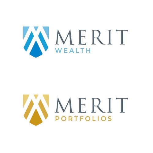 Logo design for Merit Wealth