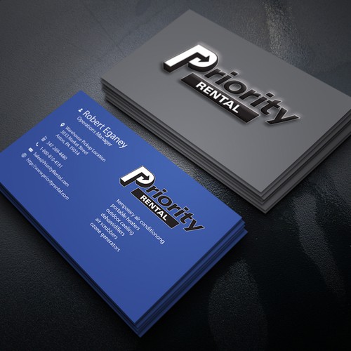 simple service business card