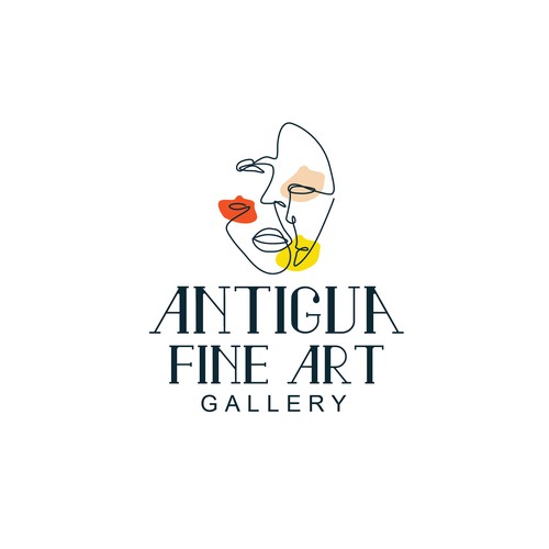 Design an elegant and modern logo for our online art gallery.
