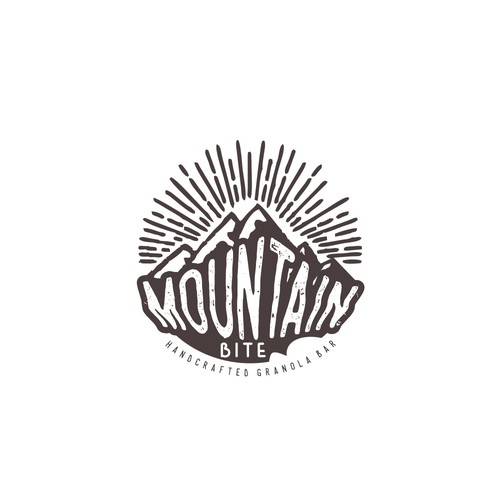 HANDCRAFTED Logo for granola bar line...found @ MAJOR SKI RESORTS & SPONSORED ATHLETES