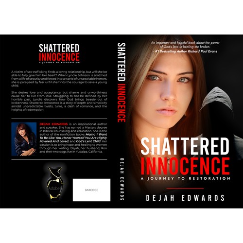 Shattered Innocence Book Cover Design Contest
