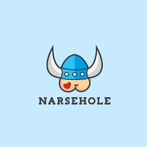 Bold, witty and playful viking logo