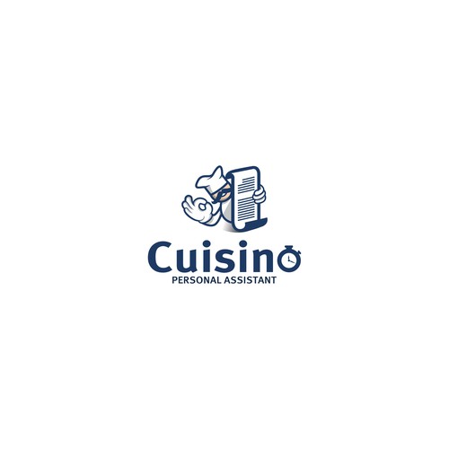Concept logo for Cuisino - Personal kitchen assistant