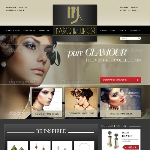 Marque Junior - Contemporary Ecommerce Challenge