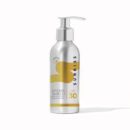 Label Design for skincare brand
