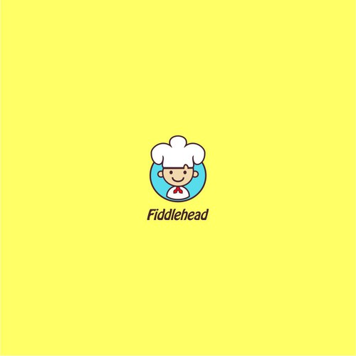 Youthful But Not Playful Logo For Fiddlehead