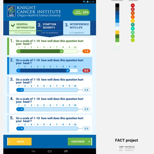 App for medical forms