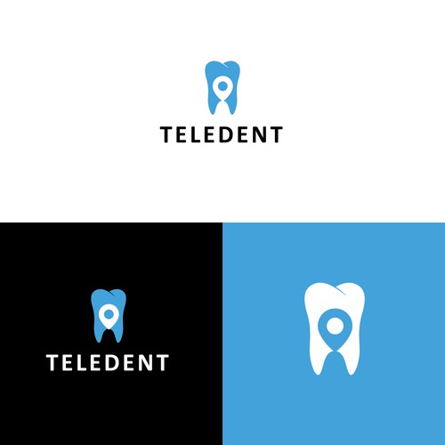 teledent logo design 