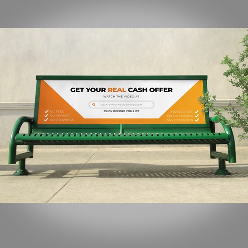 Bus Bench Cover