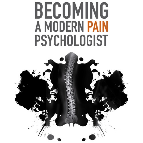 Design a book cover for a short book for pain psychologists.