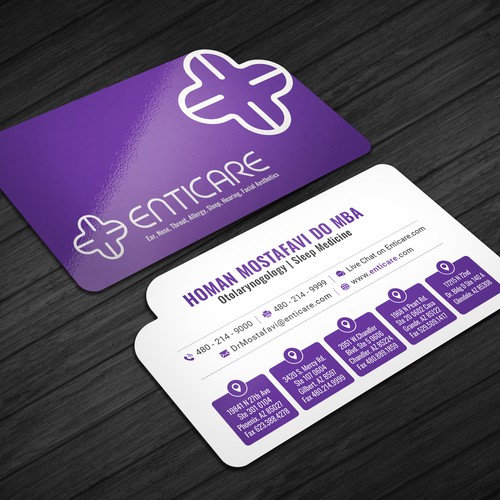 Business Card for Enticare