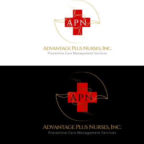 Logo feita para o concurso "Advantage Plus Nurses"