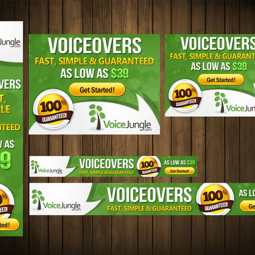 Help VoiceJungle.com with a new banner ad