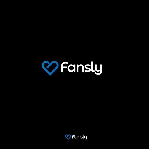 simple logo concept for fansly competitor of onlyfans
