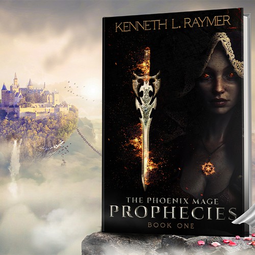 Kindle cover for high fantasy novel