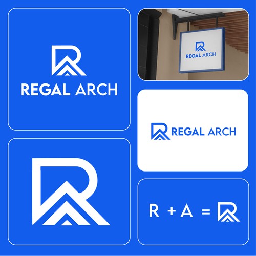 Regal Arch construction logo