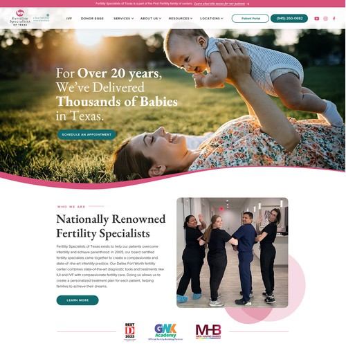 fertility websitre