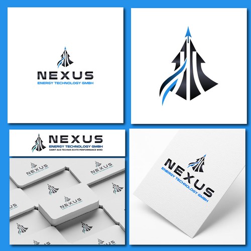 Swiss Precision Meets Smart Energy — Nexus Energy Technology GmbH Logo Design