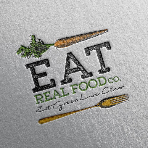 Logo for Eat Real Food Co.