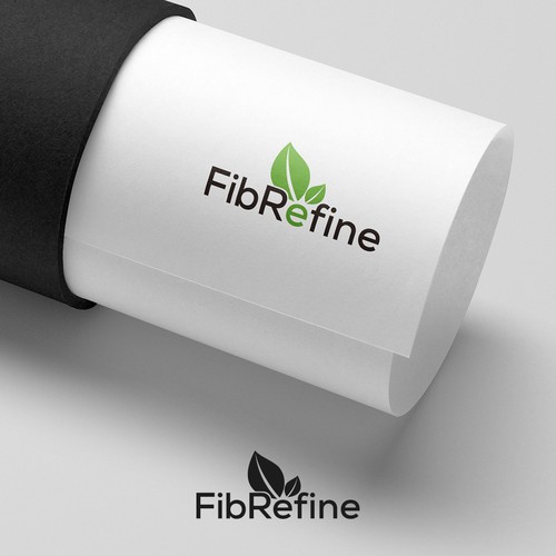 Fibrefine logo design
