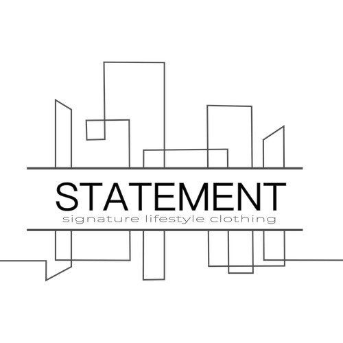Minimalistic logo design for a clothing company