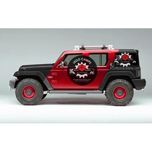 Lego Robotics Jeep Wrap