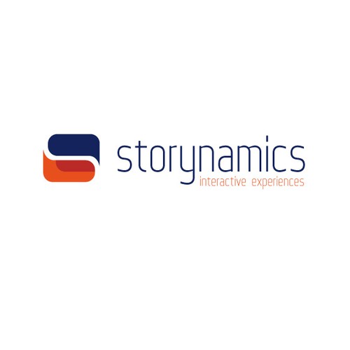 Logo for Storynamics - an interactive film production boutique